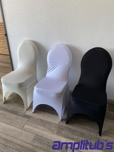 Housse lycra adaptée pour chaise luxe 